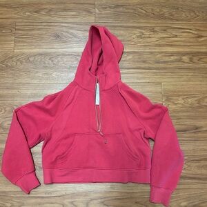 lululemon athletica Red Hoodie